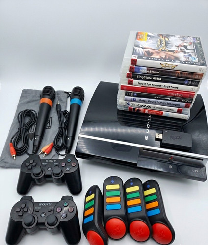 Ps3 fat set controller - set,